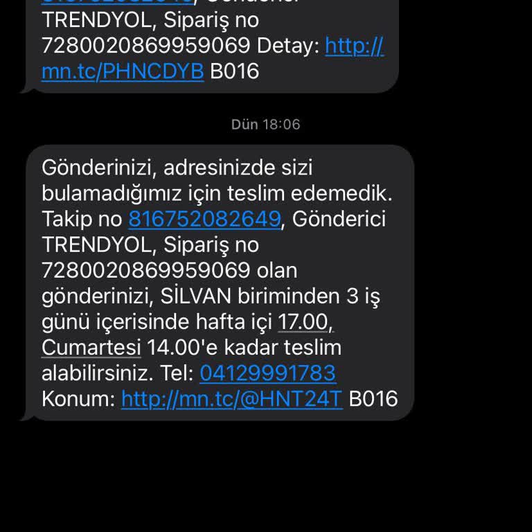 MNG Kargo Silvan Şubesi Teslimat Sorunu