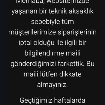 Siparişler Neden Teslim Edilmiyor?