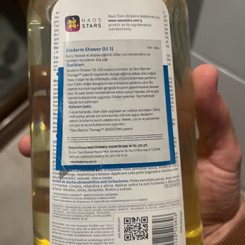 Bioderma Duş Yağı Üzerinde Eksik Naos Puanı Kazıma Bölümü
