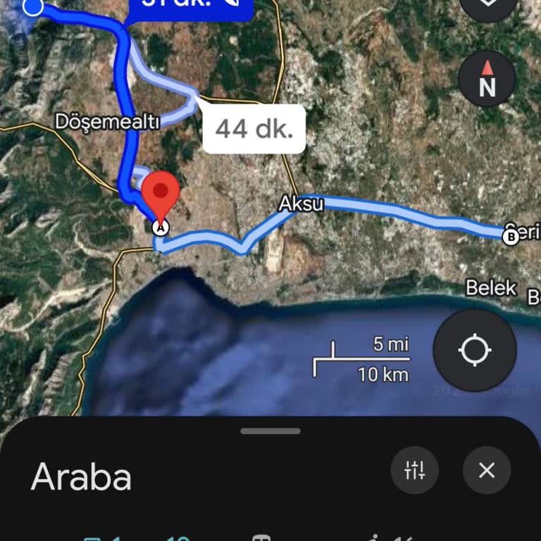 Yanıltıcı Seyahat Süresi: Serik Yolculuğunda Beklenmedik Gecikme