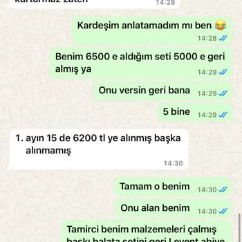 Yedek Parça Alımında Yaşanan Sorunlar Ve Haksızlık