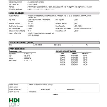 Beklenmedik Poliçe Kesintisi Ve Yanıltıcı Bilgilendirme