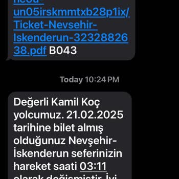 Gece Yolculuğunda Sürekli Ertelenen Otobüs Seferleri