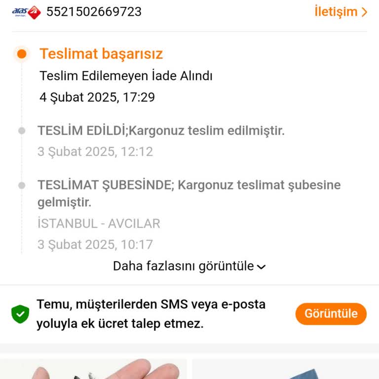 Aras Kargo'nun Tutarsız Teslimat Sorunu