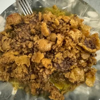 Migros'tan Aldığım İç Köfte Pişerken Un Gibi Dağıldı