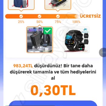 Temu Ücretsiz Hediye Yalanı!