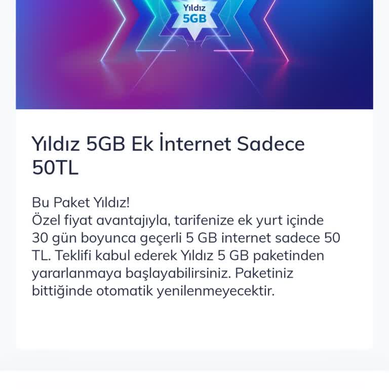 Ek İnternet Paketi Alımında Sürekli Sorun Yaşıyorum