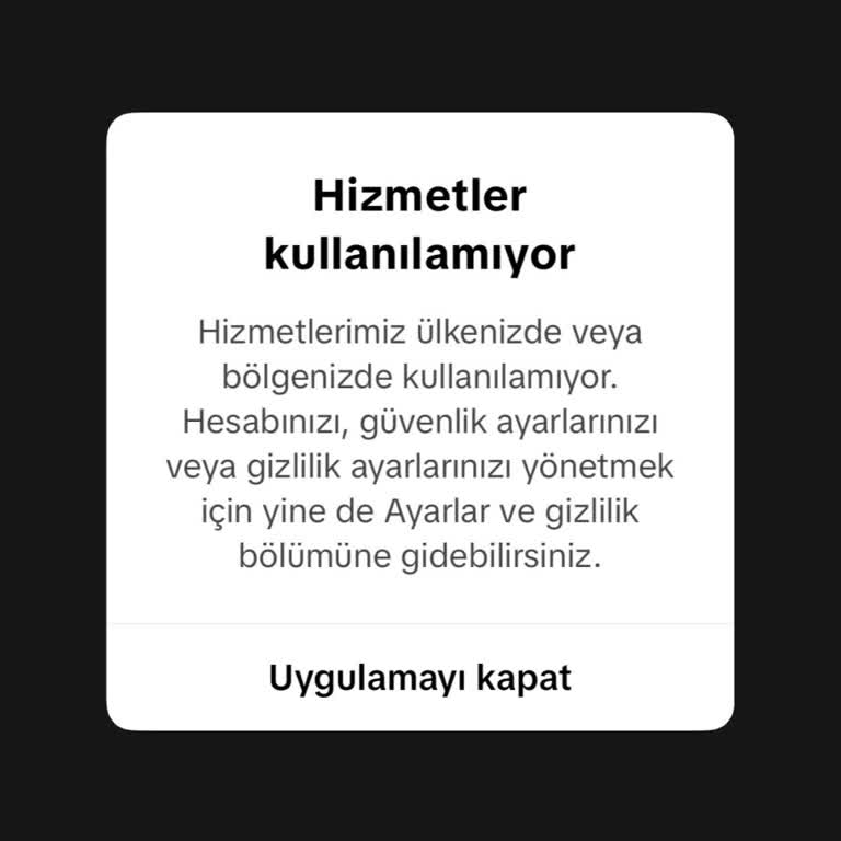 TikTok Hesabımda Sürekli Karşılaştığım Sorun