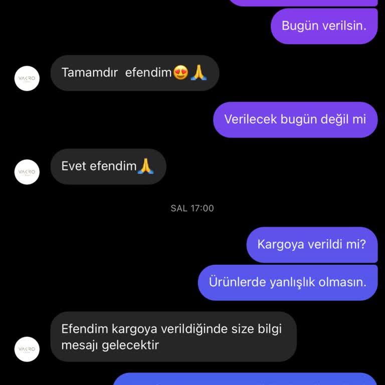Vakronline'dan Sipariş Sorunu: Ürün Teslimatı Ve Yanıltıcı Bilgilendirme