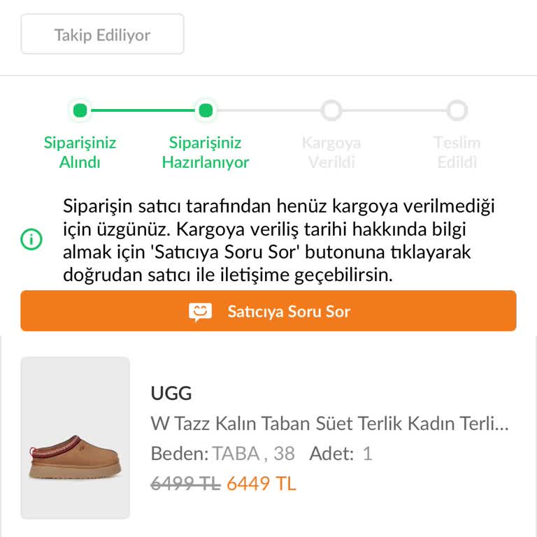 Trendyol'dan Aldığım Ürün Teslim Edilmedi Ve Satıcıya Ulaşamıyorum