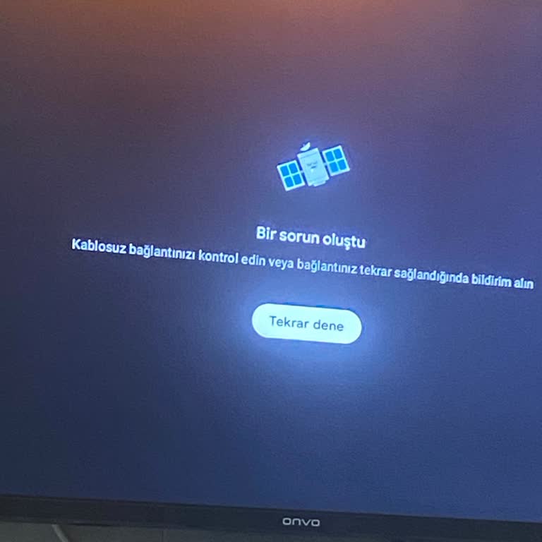Onvo TV'nin Bağlantı Sorunu Ve Destek Talebi