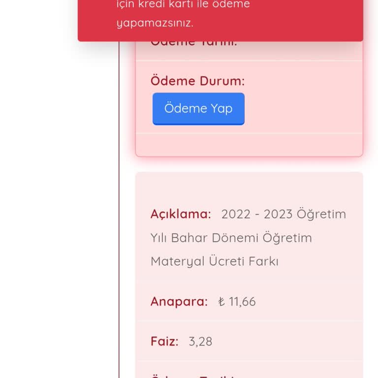 Anadolu Üniversitesi Ödeme Sorunu Nedeniyle Kayıt Yenileyememe!