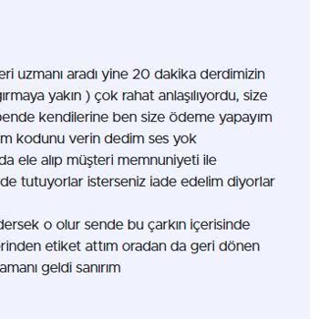 Teslim Edilmemiş Ürün Ve İade Edilmeyen Para Sorunu