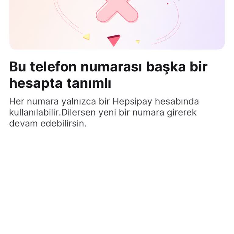 Hepsipay Hesabına Giriş Sorunu Ve Telefon Numarası Çakışması