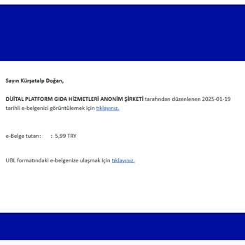 Spam Mesajlar Ve Bilgim Dışında Gönderilen E-Faturalar