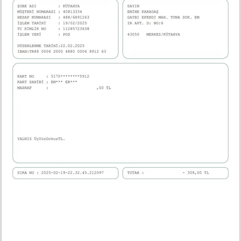 Kullanmadığım Hizmet İçin İki Yıllık Kesinti!