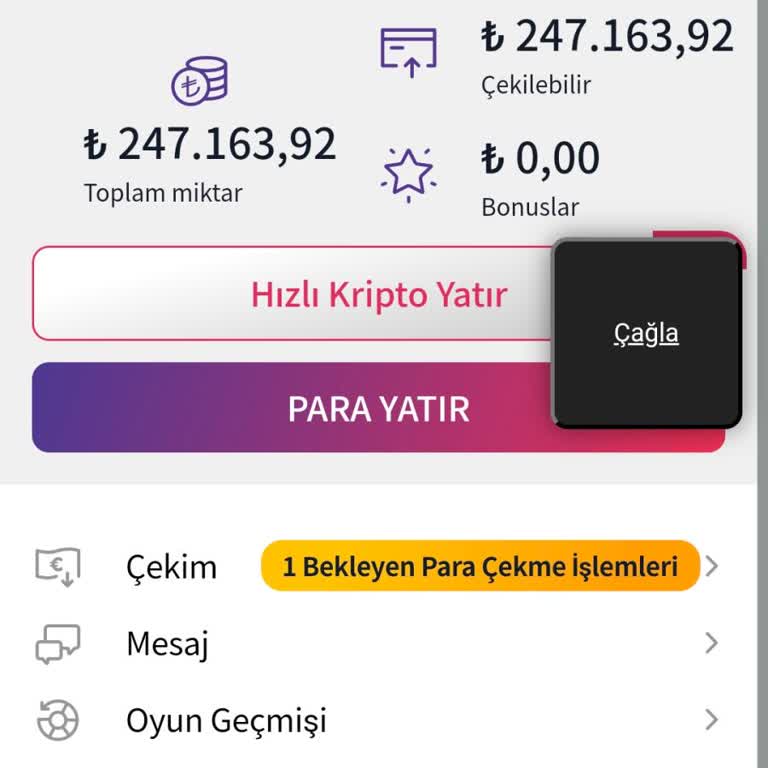 Kazandığım Parayı Alamıyorum