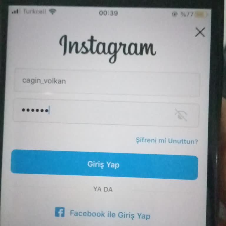 Instagram Şifre Sorunu: Kendi Cihazımdan Giriş Yapamıyorum