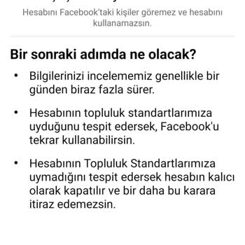 Facebook Hesabımın Haksız Askıya Alınması Ve Destek Eksikliği