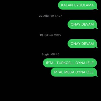 Turkcell Mega Oyna İzle Paketi İptal Sorunu