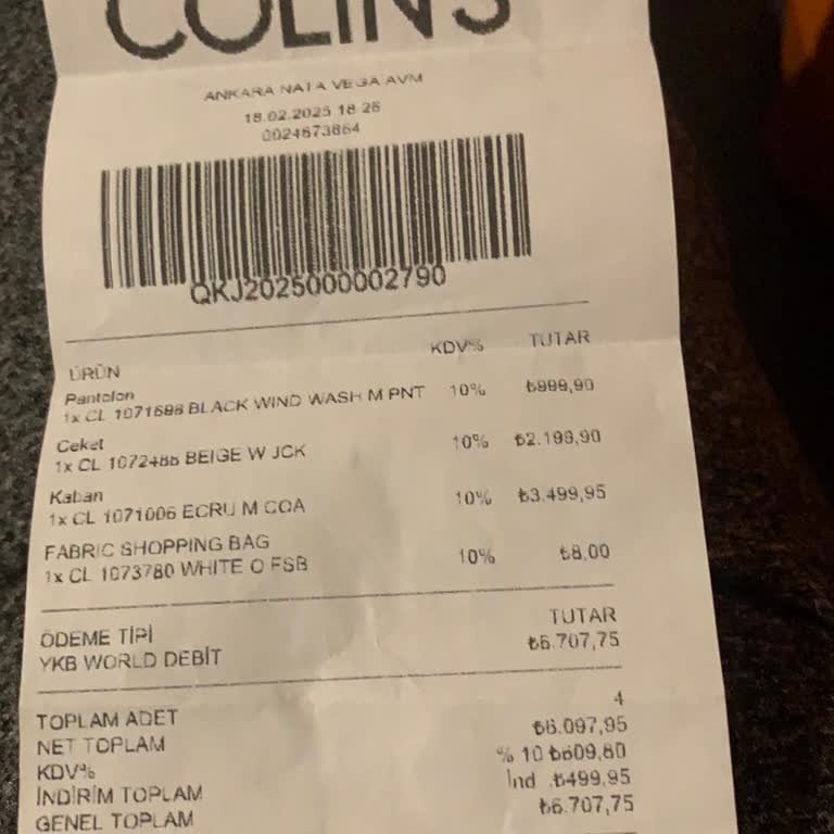 Colin's Mağazasında İade Kabusu: Müşteri Memnuniyeti Sıfır