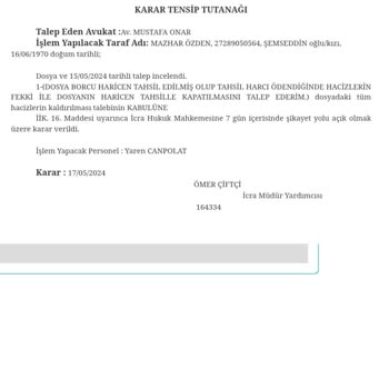 Akbank Şirinyer Şubesi'nde Yasal Olmayan Tutum