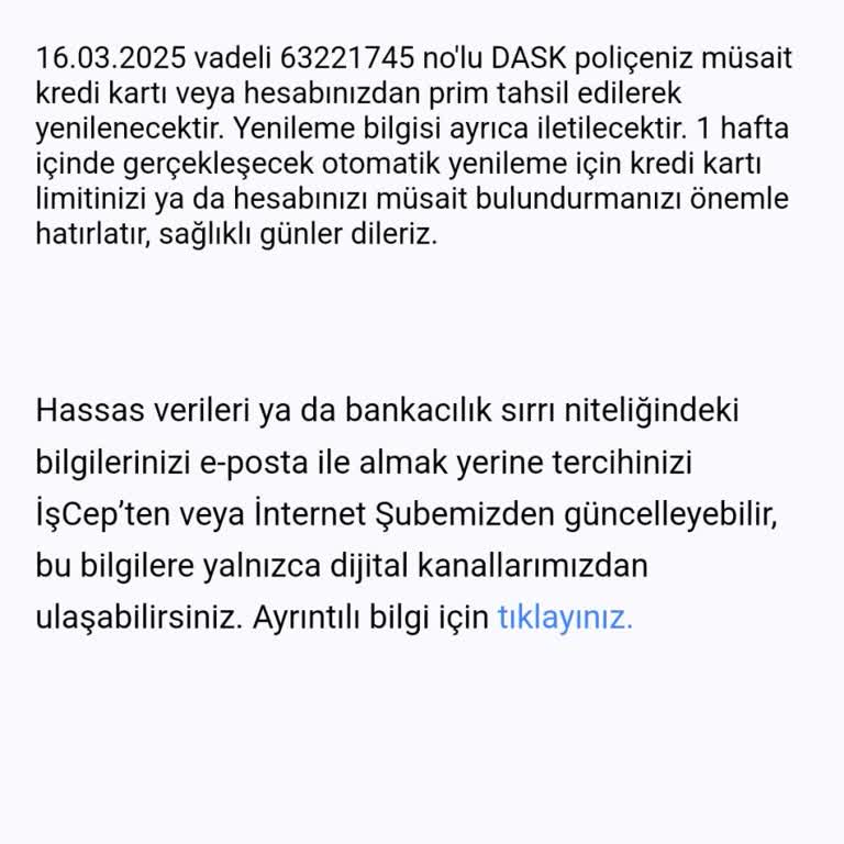 Yanlış DASK Poliçesi İşlemi Ve Müşteri Hizmetleri Sorunu