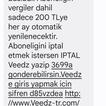 Beklenmedik Weedz Üyeliği Ve Haksız Ücret Kesintisi