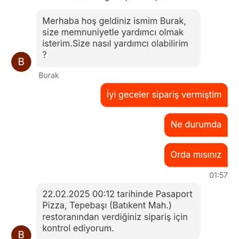Gece Yarısı Sipariş İptali Ve Bilgilendirme Eksikliği