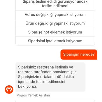 Gece Yarısı Sipariş İptali Ve Bilgilendirme Eksikliği