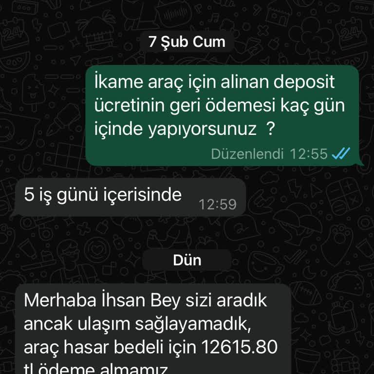 Kasko Şirketi Ve İkame Araç Firması Arasında Mağduriyet