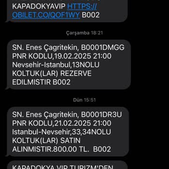 Kapadokya Vip Turizm İle Yaşanan Ulaşım Sorunu