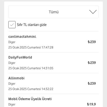 Vodafone Abonelik Sorunu Ve İstenmeyen Ücretlendirme
