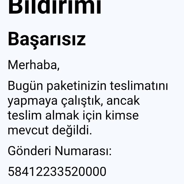 Yanıltıcı Kargo Mailleri Ve Kimlik Bilgisi Kullanımı