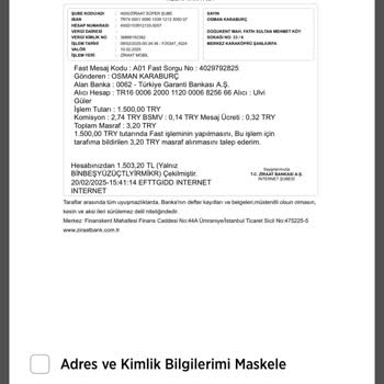 Yanlış Kişiye Yapılan Para Transferi Mağduriyeti
