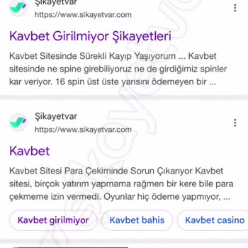 Kavbet Giriş Yapamıyorum Site Bağlantı Özel Değil Diyor!