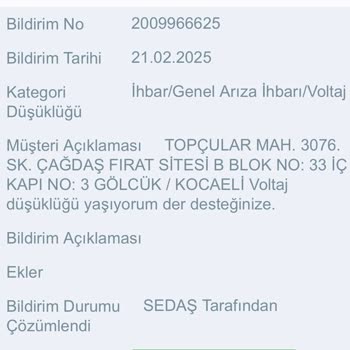 SEDAŞ'ın Sürekli Düşük Voltaj Sorununa Çözüm Bulamaması