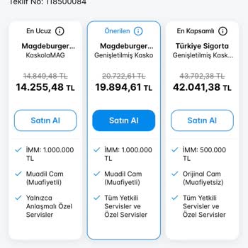 Yanlış Çekim: Sigortam.net'te Fiyat Farkı Şoku