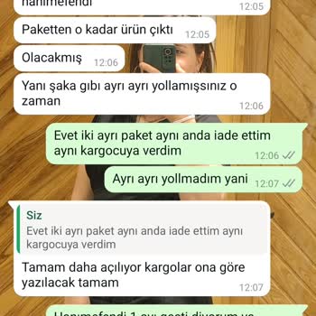 Ürün İadesi Ve Yanlış Gönderim Sorunu