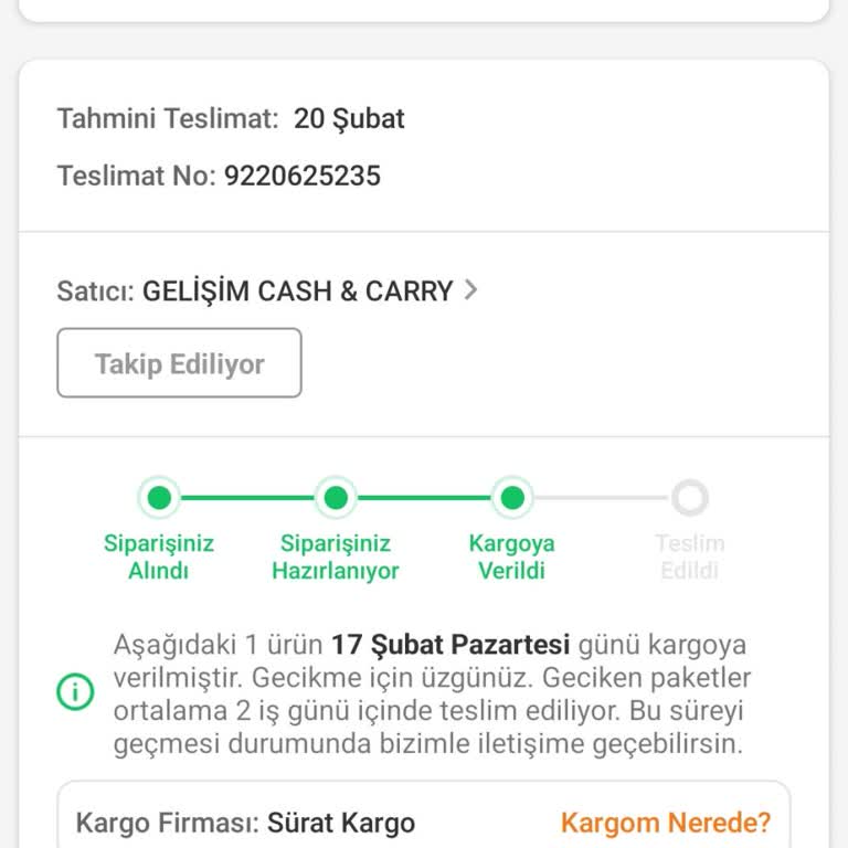 Trendyol'da Ürün Gönderim Sorunu Ve Mağduriyet