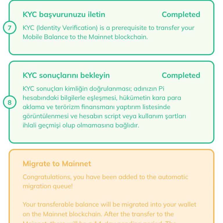 Pi Network'te 9. Adım Onay Sorunu