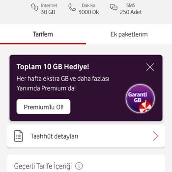 Vodafone'dan Tarifede Eşitsizlik Ve Haksız Fiyatlandırma