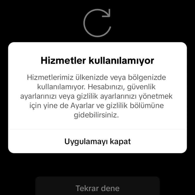 TikTok Erişim Sorunu Ve Müşteri Hizmetleri Eksikliği