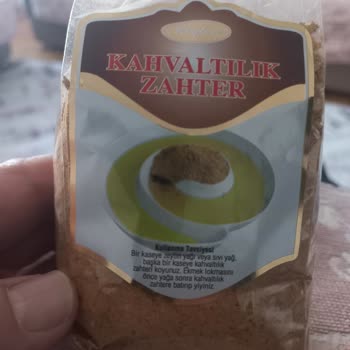 Zahter Otu Olmayan Zahter Ürünü