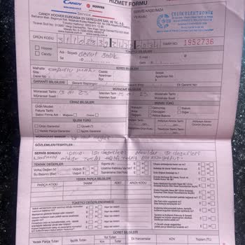 Hoover Kurutma Makinesi Kurutmuyor, Mağduriyet Yaşıyorum