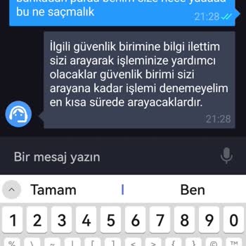 İş Bankası Mobil Uygulama Sorunu Ve Müşteri Hizmetleri İlgisizliği
