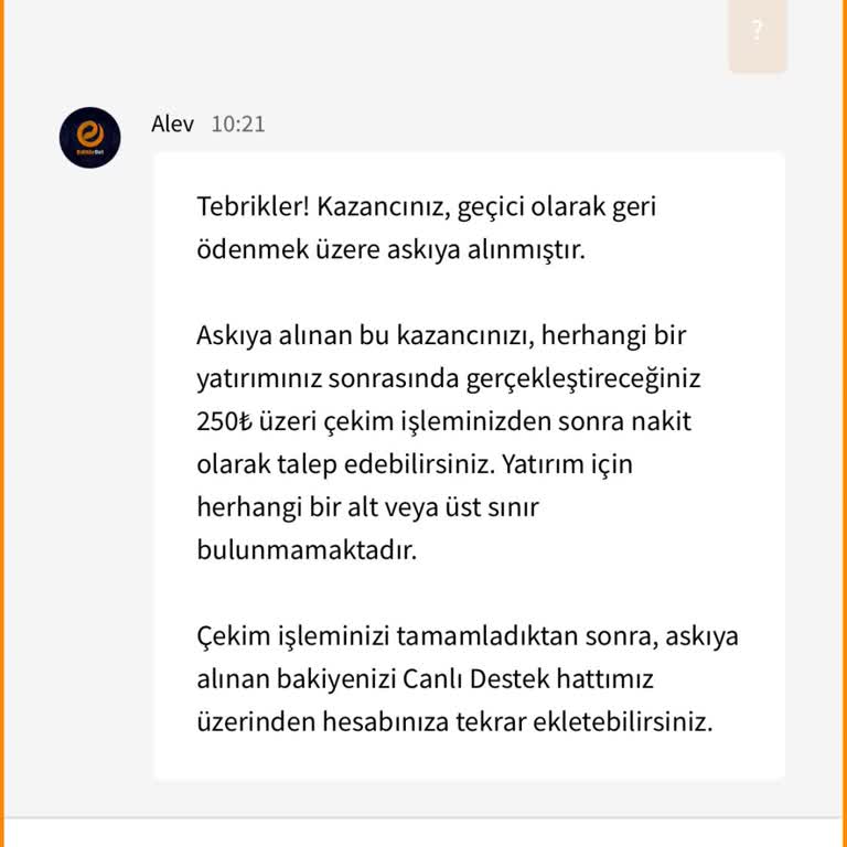 Editörbet'te Kazanç Çekiminde Sorunlar