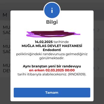 Randevu İptali Ve Ağrıyan Dişle Mağduriyet
