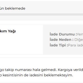 Otacı'dan Sipariş Verdim, Ne Ürün Var Ne İade!