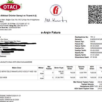 Otacı'dan Sipariş Verdim, Ne Ürün Var Ne İade!